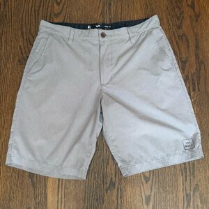 LIKE NEW RVCA Dual Purpose Trunk Shorts Size 32